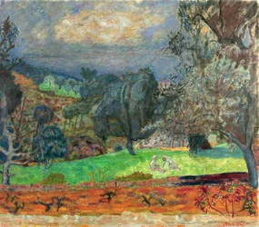 Paesaggio con Sole al Tramonto, 1927